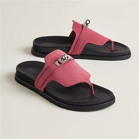 hermes burgundy sandals|Hermes empire sandals.